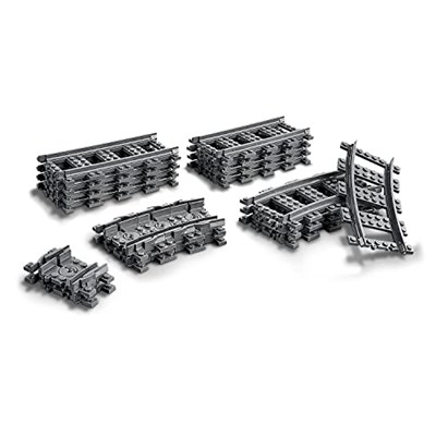LEGO City Raylar 60205-5 Yaş ve Üzeri Çocuklar için City Setleriyle Uyumlu Yaratıcı Oyuncak Yapım Seti (20 Parça)