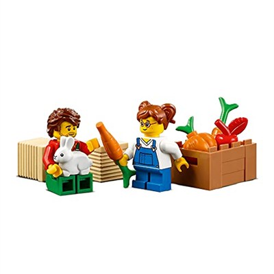 LEGO City Traktör 60287-5 Yaş ve Üzeri Çocuklar İçin Çiftçi Minifigürü İçeren Yaratıcı Oyuncak Yapım Seti(148 Parça)