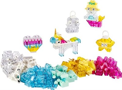LEGO Classical Saydam Kutu 11040 – 5 Yaş ve Üzeri Kız ve Erkek Çocuklar için Unicorn, Ejderha, Penguen ve Daha Fazla Mini Figür İçeren Renkli Yapım Parçaları ve Askı Parçaları Yapım Seti (340 Parça)