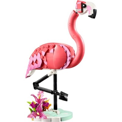 LEGO Creator 3ü 1 Arada Vahşi Hayvanlar: Pembe Flamingo 31170 – 8 Yaş ve Üzeri Kız ve Erkek Çocukları için Kakadu Papağanı veya Aksolotla Dönüşebilen Yaratıcı Oyuncak Seti, Hediye Fikri (288 parça)