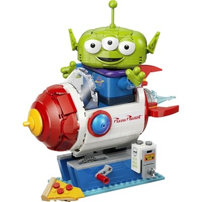 LEGO Disney ve Pixar Oyuncak Hikayesi Pizza Gezegeni Roketli Uzaylı 43307 | 9 Yaş ve Üzeri Çocuklar için Roket Makinesi ve Sürpriz Detaylar İçeren Yaratıcı Oyuncak Yapım Seti, Hediye Fikri (714 Parça)
