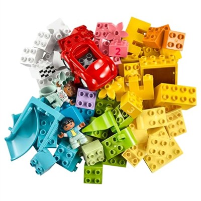 LEGO DUPLO Classic Lüks Yapım Parçası Kutusu 10914-18 Ay ve Üzeri Çocuklar için Gelişimi Destekleyen Yaratıcı Oyuncak Yapım Seti (85 Parça)
