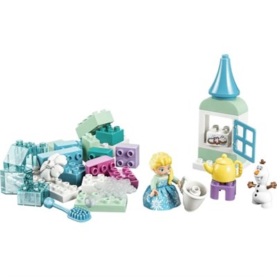 LEGO DUPLO Disney Elsa ve Olaf ile Karlar Ülkesi Yaratıcı Kutusu 10462 | 2 Yaş ve Üzeri Çocuklar için Karakterler ve Aksesuarlar İçeren Eğitici Oyuncak Yapım Seti, Yaratıcı Hediye Fikri (37 Parça)