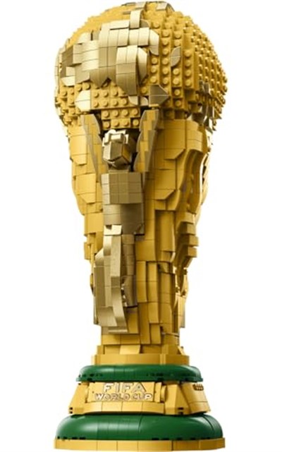 LEGO Editions FIFA Dünya Kupası Resmi Kupa 43020 | 12 Yaş ve Üzeri Çocuklar için 2 İnsan Figürü ve Levha İçeren Dekoratif Oyuncak Yapım Seti, Hediye Fikri (2842 Parça)