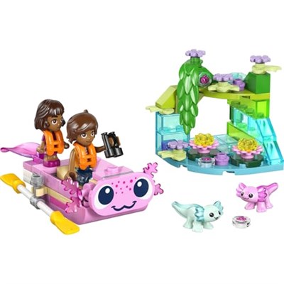 LEGO Friends Axolotl Macera Teknesi 42681 | 5 Yaş ve Üzeri Çocuklar için Leo ve Alba Bebekleri İçeren Oyuncak Yapım Seti, Yılbaşı Hediyesi (95 Parça)