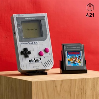 LEGO Game Boy 72046 – Yetişkin Nintendo Hayranları için Gerçeğe Yakın Taşınabilir Oyun Konsolu Replikası, Koleksiyonluk ve Yaratıcı Model Yapım Seti, Dekoratif Hediye Fikri (421 Parça)