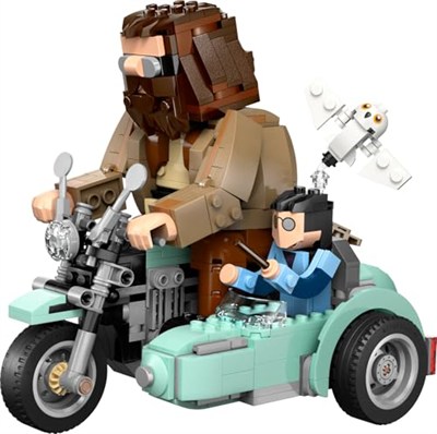 LEGO Harry Potter Hagrid ve Harry’nin Motosiklet Yolculuğu 76443-9 Yaş ve Üzeri Çocuklar ve Yetişkinler için Koleksiyonluk Yapım Seti, Doğum Günü Hediyesi (617 Parça)
