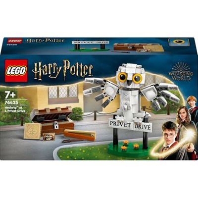 LEGO Harry Potter Hedwig, Privet Drive 4 Numara’da 76425-7 Yaş ve Üzeri Harry Potter Hayranları için Koleksiyonluk Yaratıcı Oyuncak Yapım Seti (336 Parça)