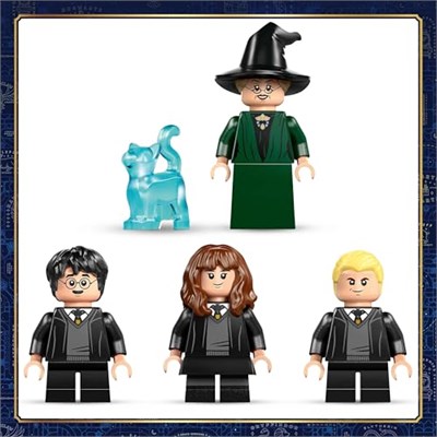 LEGO Harry Potter Hogwarts Şatosu: Seçmen Şapka Töreni 76460 | 7 Yaş ve Üzeri Çocuklar için Hermoine ve Draco Minifigürleri İçeren Oyuncak Yapım Seti, Hediye Fikri (124 Parça)