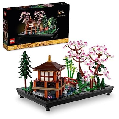 LEGO Icons Huzurlu Bahçe 10315 - Yetişkinler için Evde veya Ofiste Kullanabilecekleri Yaratıcı Yapım ve Sergileme Seti (1363 Parça)