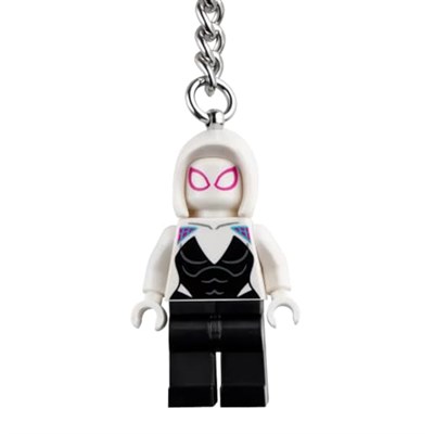 LEGO Marvel 854292 - Hayalet Örümcek Anahtarlık - 6 Yaşından İtibaren, Beyaz