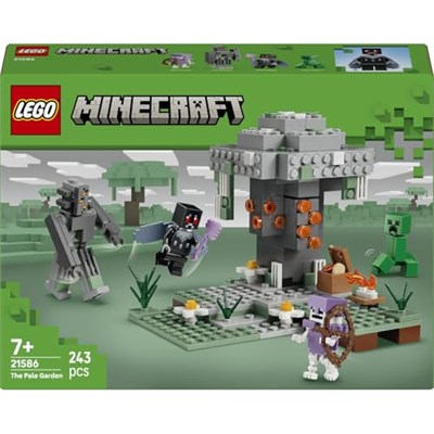 LEGO Minecraft Solgun Bahçe 21586 | 7 Yaş ve Üzeri Çocuklar için Kahraman Kanatlı Mothman İçeren Oyuncak Yapım Seti, Oyunculara Özel Hediye Fikri (243 Parça)