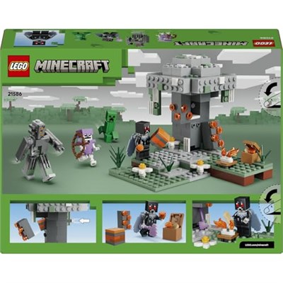 LEGO Minecraft Solgun Bahçe 21586 | 7 Yaş ve Üzeri Çocuklar için Kahraman Kanatlı Mothman İçeren Oyuncak Yapım Seti, Oyunculara Özel Hediye Fikri (243 Parça)