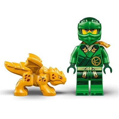 LEGO NINJAGO Lloyd’un Yeşil Orman Ejderhası 71829-6 Yaş ve Üzeri Çocuklar için 2 Minifigürlü Yaratıcı Oyuncak Yapım Seti, Doğum Günü Hediyesi (128 Parça)