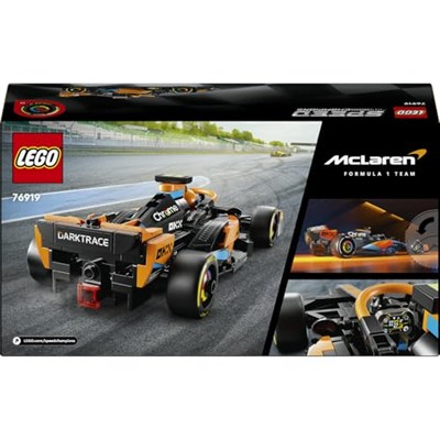LEGO Speed Champions 2023 McLaren Formula 1 Yarış Arabası Set 76919 – 9 Yaş ve Üzeri Kız ve Erkek Çocukları için Koleksiyonluk Oyuncak Model Yapım Seti, Çocuk Doğum Günü Hediyesi Fikri (245 Parça)