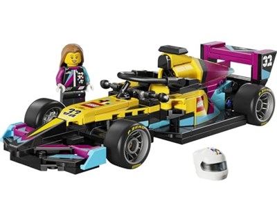 LEGO Speed Champions F1 ACADEMY LEGO Yarış Arabası 77258 | 10 Yaş ve Üzeri Çocuklar için Kıyafetli ve Kasklı Minifigür İçeren Oyuncak Yapım Seti, Hediye Fikri (201 Parça)