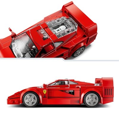LEGO Speed Champions Ferrari F40 Süper Araba 76934 – 9 Yaş Ve Üzeri Çocuklar İçin İnşa Edilebilen Oyuncak Araç Modeli Yapım Seti (318 Parça)
