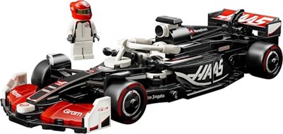 LEGO Speed Champions MoneyGram Haas F1 Team VF-24 Yarış Arabası 77250 – 10 Yaş ve Üzeri Kız ve Erkek Çocukları ile Motorseverler için Sürücü Minifigür İçeren Yapım ve Sergileme Seti (263 Parça)
