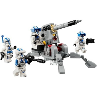 LEGO Star Wars™ 501. Klon Trooperlar Savaş Paketi 75345-6 Yaş ve Üzeri Çocuklar için Oyuncak Yapım Seti (119 Parça)