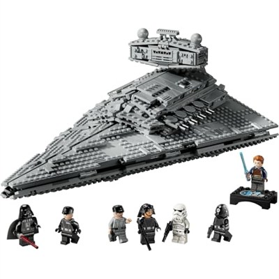 LEGO Star Wars™ İmparatorluk Yıldız Destroyeri 75394 – 10 Yaş ve Üzeri Çocuklar için Yıldız Gemisi Modeli İçeren Oyuncak Yapım Seti (1555 Parça)