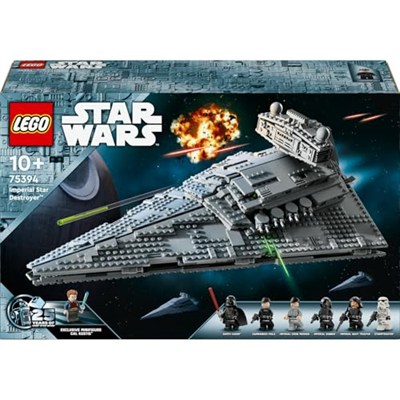 LEGO Star Wars™ İmparatorluk Yıldız Destroyeri 75394 – 10 Yaş ve Üzeri Çocuklar için Yıldız Gemisi Modeli İçeren Oyuncak Yapım Seti (1555 Parça)