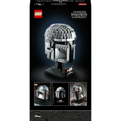 LEGO Star Wars™ Mandalorian™ Kaskı 75328 - Yetişkinler için Koleksiyonluk Sergileme Modeli Yapım Seti (584 Parça)