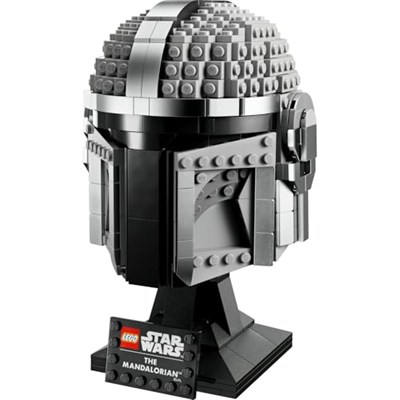 LEGO Star Wars™ Mandalorian™ Kaskı 75328 - Yetişkinler için Koleksiyonluk Sergileme Modeli Yapım Seti (584 Parça)