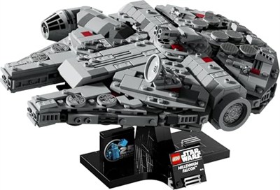 LEGO Star Wars Millennium Falcon 75375 – Star Wars Seven Yetişkin Kadınlar ve Erkekler için İnşa Edilebilen Koleksiyonluk Yaratıcı Starship Model Yapım Seti, Doğum Günü Hediyesi Fikri (921 Parça)