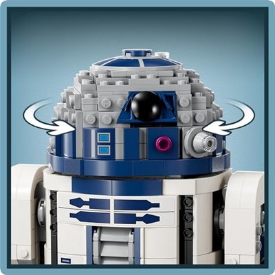 LEGO Star Wars™ R2-D2™ 75379-10 Yaş ve Üzeri Star Wars Sevenler için Yaratıcı Oyuncak Yapım Seti (1050 Parça)