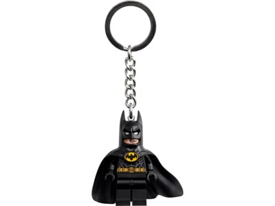 LEGO Süper Kahramanlar Batman Siyah Takım Minifigür Anahtarlık 854235, Siyah, S