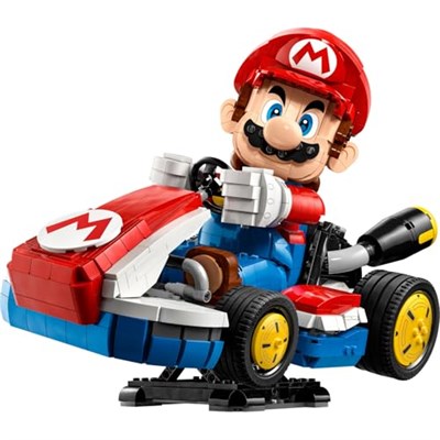 LEGO Super Mario: Mario Kart – Mario ve Standard Kart 72037 | Yetişkinler için İnşa Edilebilen Mario Figürü İçeren Koleksiyonluk Sergileme Modeli Yapım Seti, Hediye Fikri (1972 Parça)