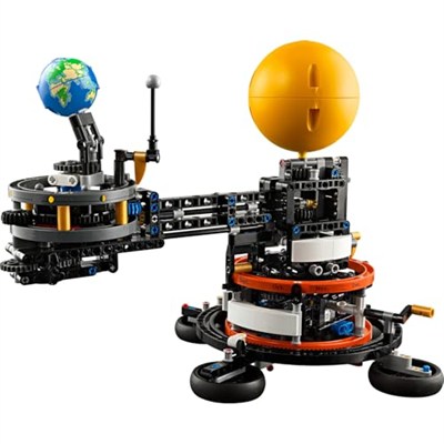 LEGO Technic Dünya ve Ay Yörüngesi Model Yapım Seti 42179-10 Yaş ve Üzeri Kız ve Erkek Çocuklar için Uzay Oyuncakları, Bağımsız ve Yaratıcı Güneş Sistemi Oyuncağı, Doğum Günü Fikri (526 Parça)