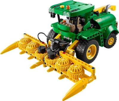 LEGO Technic John Deere 9700 Forage Harvester 42168-9 Yaş ve Üzeri Çocuklar için Tarım Aracı İçeren Koleksiyonluk Yaratıcı Oyuncak Model Yapım Seti, Doğum Günü Hediyesi Fikri (559 Parça)