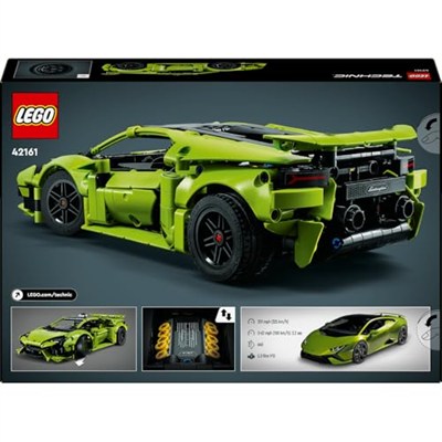 LEGO Technic Lamborghini Huracán Tecnica 42161 – 9 Yaş ve Üzeri Araba Tutkunu Çocuklar için Yapılabilir Süper Spor Araba, Araç Modeli Severler için Hediye Fikri (806 Parça)