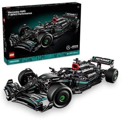 LEGO Technic Mercedes-AMG F1 W14 E Performance 42171 - Yetişkinler için Koleksiyonluk Yaratıcı Yarış Arabası Modeli Yapım Seti, Doğum Günü Hediyesi Fikri (1642 Parça)