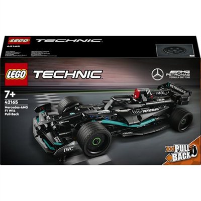 LEGO Technic Mercedes-AMG F1 W14 E Performance Pull-Back 42165-7 Yaş ve Üzeri Çocuklar için Koleksiyonluk Yaratıcı Yarış Arabası Model Yapım Seti, Doğum Günü Hediyesi Fikri (240 Parça)