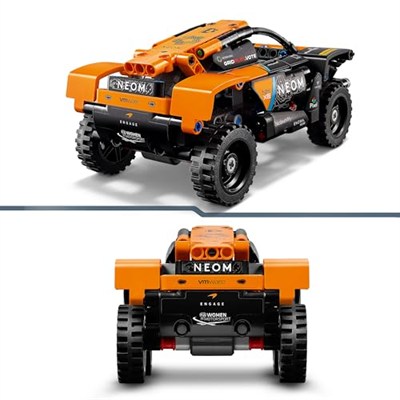 LEGO Technic NEOM McLaren Extreme E Race Car 42166 – 7 Yaş ve Üzeri Çocuklar Oyuncak Yarış Arabası Hediyesi Fikri, Orijinal Detaylar İçeren Koleksiyonluk Yaratıcı Oyuncak Model Yapım Seti (252 Parça)