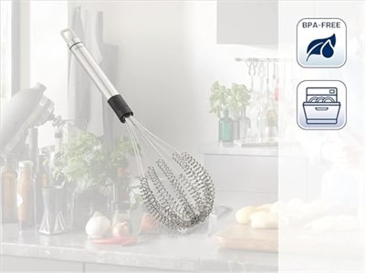 LEIFHEIT 3097 çırpma teli Speed karıştırıcı S, paslanmaz çelik, Medium - Seçenekler: Speed Quirl 33 cm ProLine, Speed Quirl 28 cm ProLine