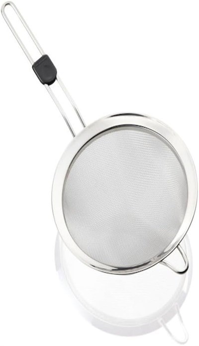 Leifheit Proline Süzgeç 20 Cm | Güvenli tutuşlu ince sap, süzmek ve boşaltmak için, sağlam işçilik, kanca çubuğu için asma halkası