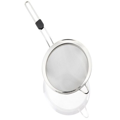 Leifheit Proline Süzgeç 20 Cm | Güvenli tutuşlu ince sap, süzmek ve boşaltmak için, sağlam işçilik, kanca çubuğu için asma halkası