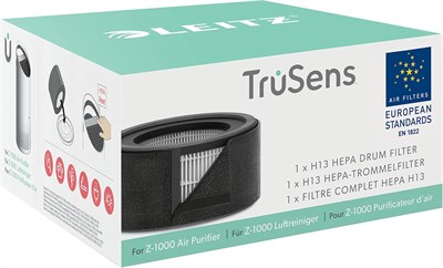 Leitz Trusens Hepa Filtre Z-1000-EN1822H13 - Seçenekler: Z-1000 ila 23 m², Z-3500H ila 60 m², HEPA-Filter H13...