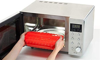Lekue Kırmızı Tahliye Tepsili Buhar Kalıbı