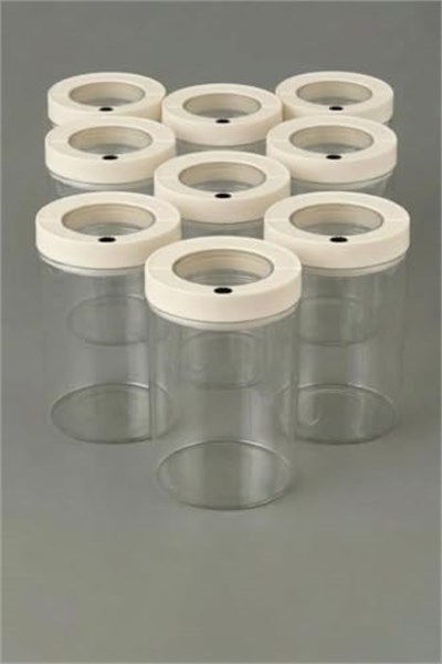 Lengo 9lu 1200 ml Mühürlü Vakumlu Borosilikat Cam Erzak Saklama Kavanozu