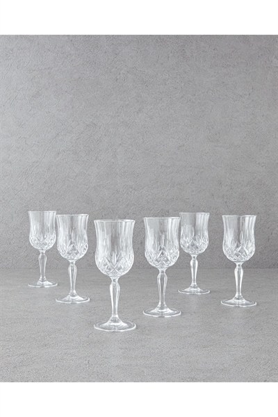 Leonora Kristalin 6Lı Kadeh 230 Ml Şeffaf
