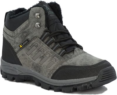 LETAO-Fermuarlı Kürklü Unisex Trekking Bot Soğuga Dayanıklı