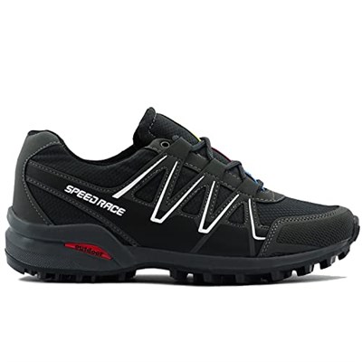 LETAO- Siyah Erkek Trekking Outdoor Spor Ayakkabı