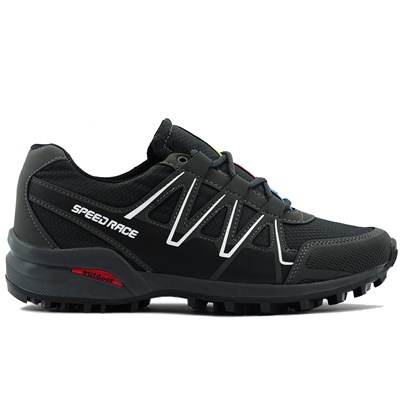 LETAO- Siyah Erkek Trekking Outdoor Spor Ayakkabı