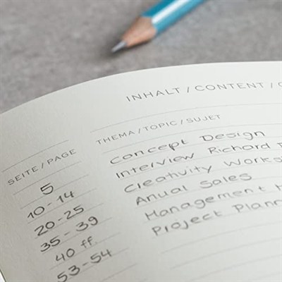 Leuchtturm1917 Master Klasik (A4+), 235 Sayfa Not Defteri, Kareli, Gündoğumu Sarı