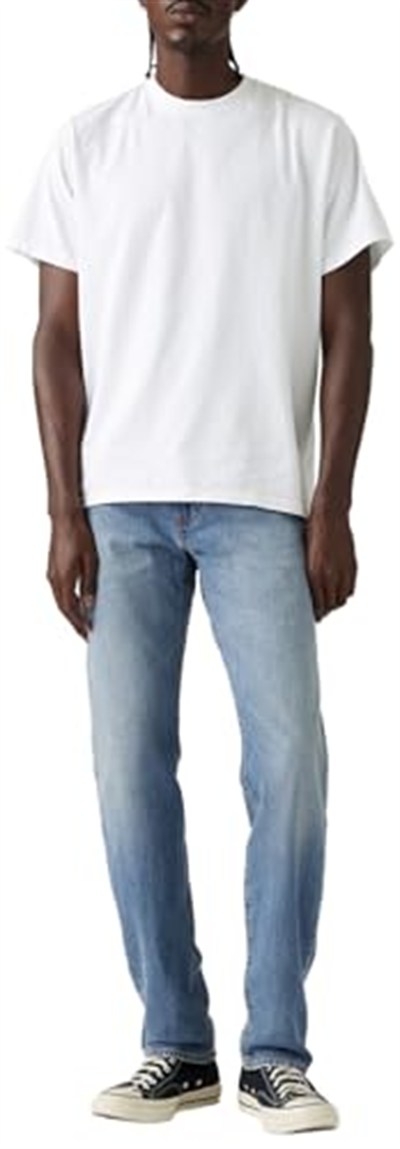 Levis 502™ Taper Lightweight Keten+ Denim Erkek Jean Pantolon Kot Pantolon Erkek