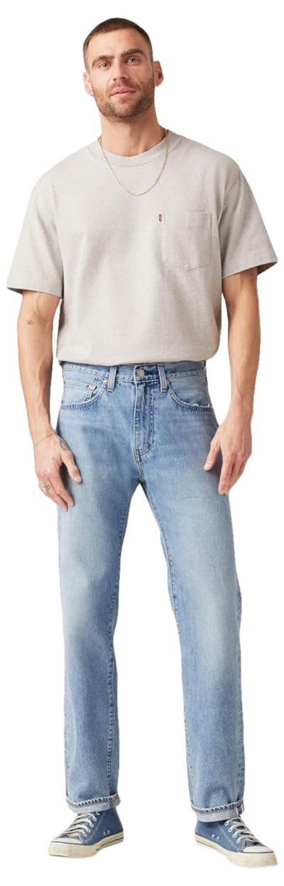Levis 505 Regular Jeans Kot Pantolon Erkek
